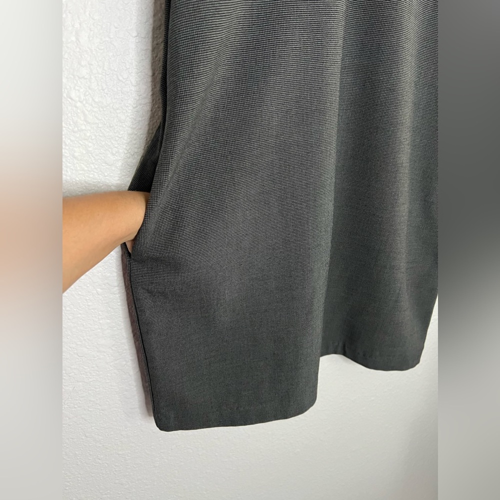 ZARA Grey Mini Sexy Dress With Side Pockets Size S. - Picture 2 of 7